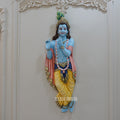 Shri Krishna Wall Mural - 4x1.5ft | Divine Decor | Dezin India