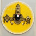 Lord Venkateshwara Tirupati Balaji 3D Wall Hanging Sculpture -3.5x3.5 ft