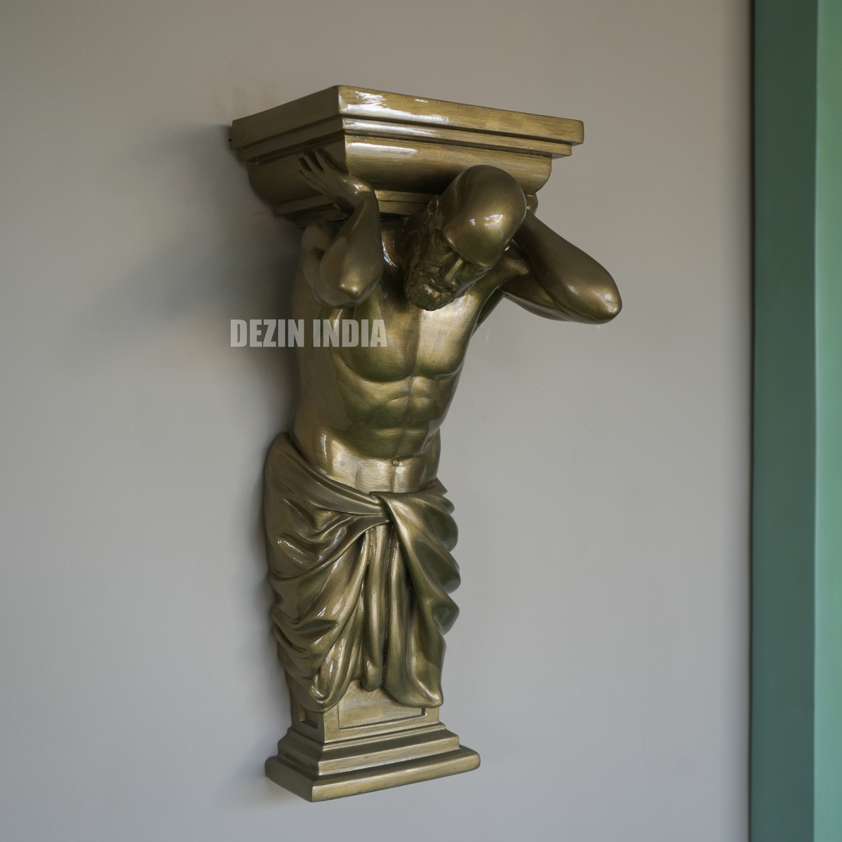 Atlas Column Wall Mural - 18 Inch | Classic Architectural Decor | Dezi ...