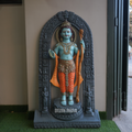 Shri Ram Lalla Wall Mural - 4.5x2.5ft | Sacred Artwork | Dezin India