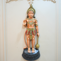 Lord Hanuman Wall Mural - 4x1.5ft | Divine Strength & Protection | Dezin India