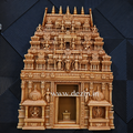 Shri Shiva Subramaniya Temple Wall Mural | 4.5x3.5ft Handcrafted Decorative Mural