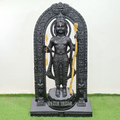 Shri Ram Lalla Wall Mural - 4.5x2.5ft | Sacred Artwork | Dezin India
