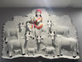 DA-47 Lord Krishna with Cows Wall Hanging Sculpture - 8x5ft