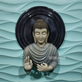 DA-43 Lord Buddha Wall Hanging Sculpture - 2.5x2ft
