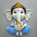 Adorable Bal Ganesha Wall Mural - 3x2.5 ft | Perfect for Nurseries & Pooja Rooms