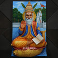 Jhulelal Sai 3D Wall Mural 4x2.5 ft | Temple & Home Decor