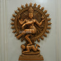 Shiva Nataraja 3D Wall Mural 4x3 ft | Premium Wall Art