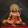 Shri Hanuman Dhyana Mudra Wall Mural – 3x3ft | Elevate Your Home’s Energy with Dhyani Hanuman