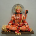 Shri Hanuman Dhyana Mudra Wall Mural – 2x2ft |  Elevate Your Home’s Energy with Dhyani Hanuman