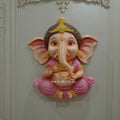 Adorable Bal Ganesha Wall Mural - 3x2.5 ft | Perfect for Nurseries & Pooja Rooms