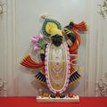 Nathdwara Shrinathji Wall Mural 50x40 Inches | Govardhan Lifting Krishna