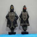 Vitthal Rukmini Wall Mural – 2.5ft | Pandharpur Devotional Art 🪷