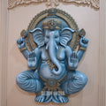 DA-103 Lord Ganesha Wall Hanging Mural - 42x32Inch