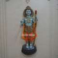 Shri Ram Wall Mural 4x1.5ft | Lord Rama Sculpture for Home & Temple Décor