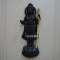 Shri Ram Wall Mural 4x1.5ft | Lord Rama Sculpture for Home & Temple Décor