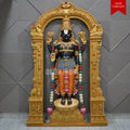 Sri Venkateswara Swamy Balaji Wall Mural - 6x4ft | Divine Temple Decor | Dezin India