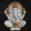 DA-103 Lord Ganesha Wall Hanging Mural - 42x32Inch