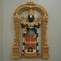 Lord Venkateshwara Balaji Wall Mural 3.5x2.5ft | Tirupati Balaji Wall Art – Dezin India