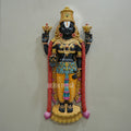 Lord Venkateshwara Balaji Wall Mural 3x1.5ft | Tirupati Balaji Wall Art – Dezin India