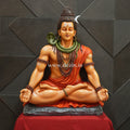 Lord Shiva Dhyana Mudra Wall Mural 4x3.5 ft | A Symbol of Cosmic Power