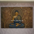 DA-100 Gautam Buddha Wall Sculpture 6x4ft
