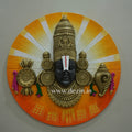 Lord Venkateshwara Tirupati Balaji Wall Mural 2.5ft | Divine Home Décor