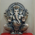 DA-103 Lord Ganesha Wall Hanging Mural - 42x32Inch