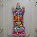 5ft Shri Lakshmi Venkateswara Balaji Wall Mural | Wealthiness Form of Balaji