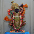 Nathdwara Shrinathji Wall Mural 50x40 Inches | Govardhan Lifting Krishna