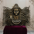 Lord Shiva Wall Mural - 4x5ft | Divine & Artistic Decor | Dezin India
