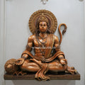 Shri Hanuman Dhyana Mudra Wall Mural – 3x3ft | Elevate Your Home’s Energy with Dhyani Hanuman
